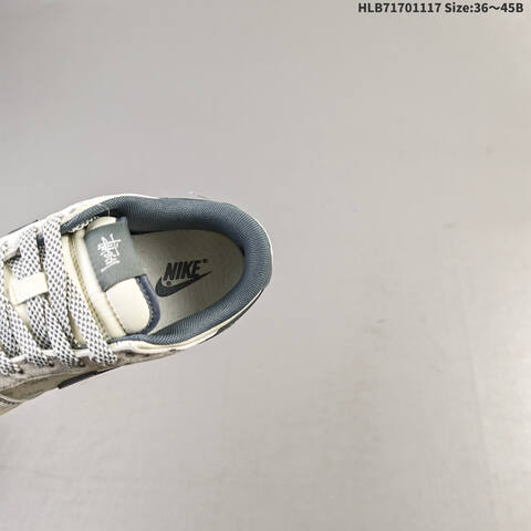 Nike Dunk SB Low Stussy Off White Grey Black EU 36-45 Skate Shoe - Unisex BS-63585