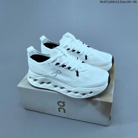 On Cloudsurfer Max White Green Pink Black EU 36-45 Running Shoe Running Sneakers - Unisex (BS-69712)