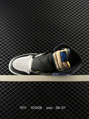 Jordan Air Jordan 1 Retro High OG Blue Black White EU 36-47 Basketball Shoe - Unisex BS-80543