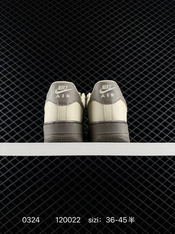 Nike Air Force 1 07 Low Light Beige Dark Grey EU 36-45 Skate - Unisex (BS-72491)