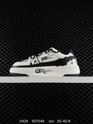 MLB Chunky Liner White Black EU 35-45 Skate Shoe Skate Sneakers - Unisex