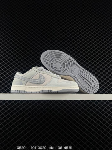 Nike SB Dunk Low Light Grey Off White EU 36-45 Skate - Unisex (BS-71339)