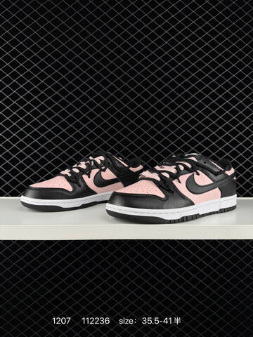 Nike SB Dunk Low Pink Black White EU 35 5-41 5 Skate - Unisex (BS-73813)
