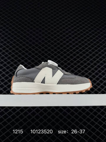 New Balance 327 Dark Gray Off White Black Brown 26-37 Sneaker - Women's (BS-82483)