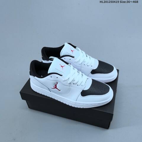 Jordan Court Connect Black White And White Black Red EU 36-46 Casual - Unisex (BS-66140)