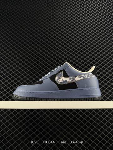 Nike Air Force 1 Low Grey Black Cream EU 36-45 5 Lifestyle - Unisex (BS-74592)