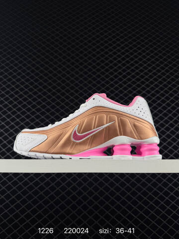 Nike Shox R4 Black Pink 36-41 Running - Unisex (BS-73479)