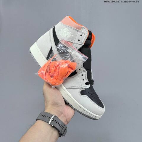 Jordan Air Jordan 1 Retro High OG Neutral Grey Black Hyper Crimson EU 36-47 5 Basketball - Unisex BS-65858