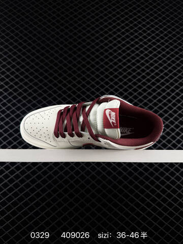 Nike Dunk Low Off White Burgundy EU 36-46 Skate - Unisex (BS-72385)