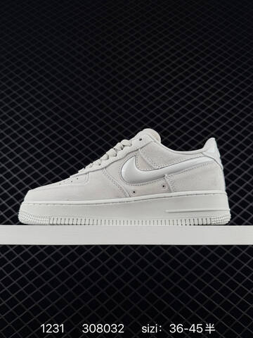 Nike Air Force 1 07 Light Grey White EU 36-45 Lifestyle - Unisex (BS-73372)