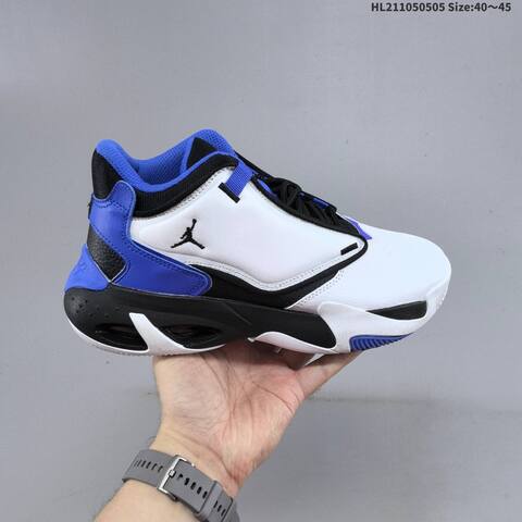 Jordan Max Aura 4 White Black Blue EU 40-45 Basketball - Men's (BS-66033)