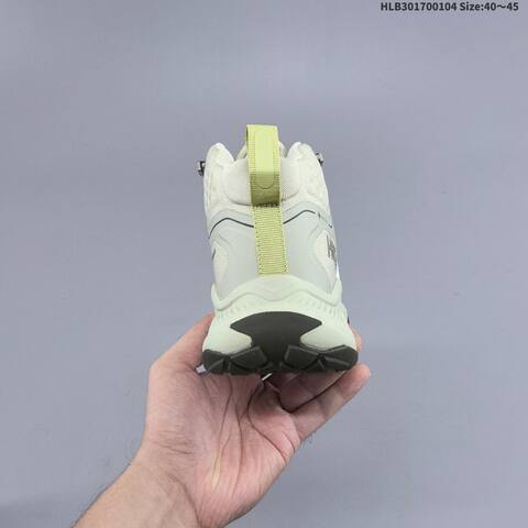 HOKA ONE ONE Transport Hike GTX Light Grey Off White Pale Yellow Black EU 40-45 Trail Shoe Trail Running Sneakers - Men's (BS-69412)