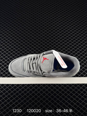 Jordan Flight Court Cool Grey Light Grey Red EU 36-46 Sneaker - Unisex (BS-79945)