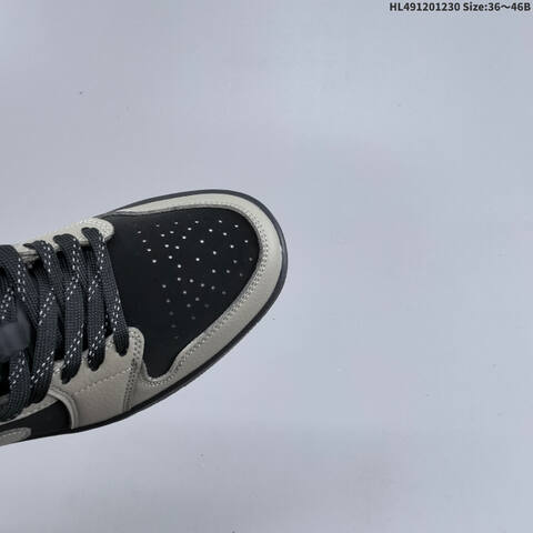 Jordan Air Jordan 1 Low Black Grey EU 36-46 Casual - Unisex (BS-67181)