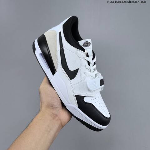 Jordan Legacy 312 Low White Black EU 36-46 Casual - Unisex (BS-67212)
