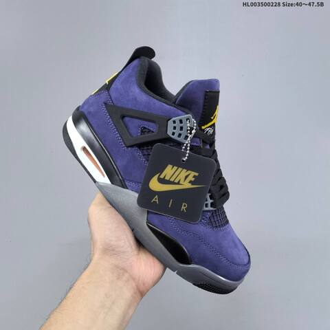 Air Jordan 4 Retro OG Imperial Purple Replica AIR JORDAN 4 Aj4 Lifestyle BS-66667