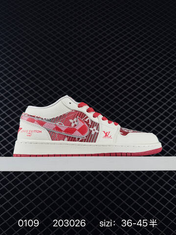 Jordan Air Jordan 1 Low Off White Brown Gold EU 36-45 Sneaker - Unisex (BS-79860)