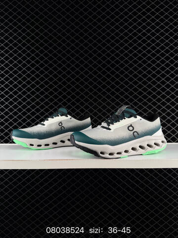 On Cloudsurfer Trail Waterproof White Teal Neon Green Black EU 36-45 - Unisex (BS-69969)