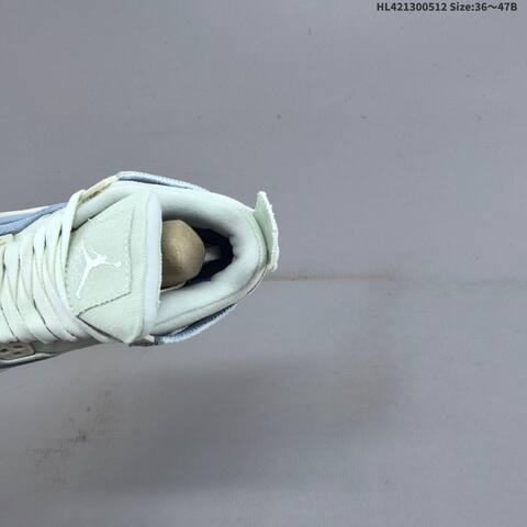 Jordan Air Jordan 4 Retro OG Light Blue White EU 36-47 Basketball - Unisex (BS-65976)