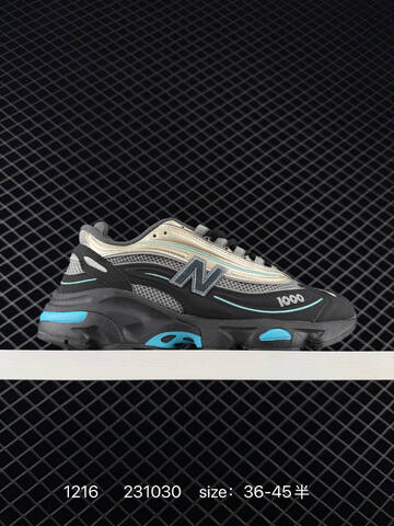 New Balance 1000 M1000ZB Metallic Silver Dark Grey Neon Green Off White EU 36-45 Sneaker - Unisex (BS-82476)