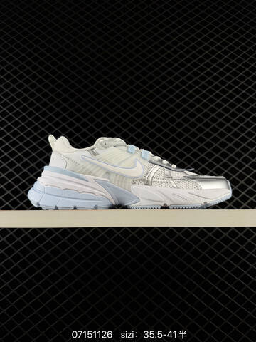 Nike V2K Run White Silver Light Blue EU 35 5-41 Running - Unisex (BS-70227)
