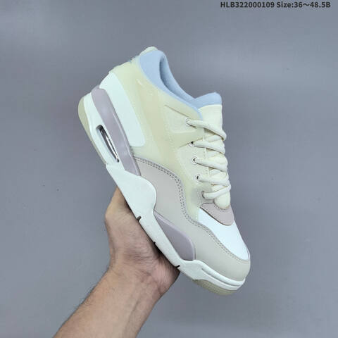 Jordan Air Jordan 4 RM IB8862-141 White Cream Light Grey Lavender EU 36-48 5 Casual - Unisex (BS-67037)