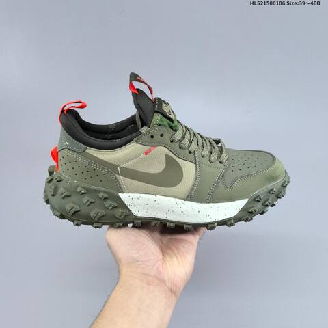 Nike Air Jordan 1 Element Gore-Tex Olive Green With Black And Infrared Accents EU 39-46 Casual - Unisex (BS-67075)