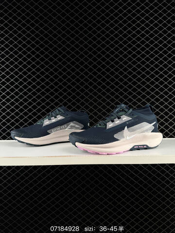 Nike Reactx Pegasus Trail 5 GTX Navy Beige Pink White EU 36-45 - Unisex (BS-70186)