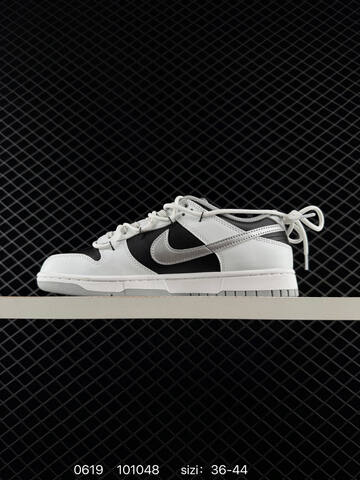 Nike Dunk Low White Black Light Grey EU 36-44 Skate Shoe - Unisex (BS-70686)