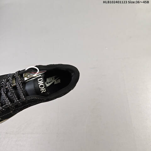 Jordan Air Jordan 1 Low Black White Dior Monogram EU 36-45 Basketball - Unisex BS-63187