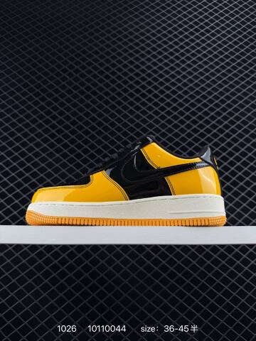 Nike Air Force 1 07 LV8 Black Yellow EU 36-45 Lifestyle - Unisex (BS-74559)