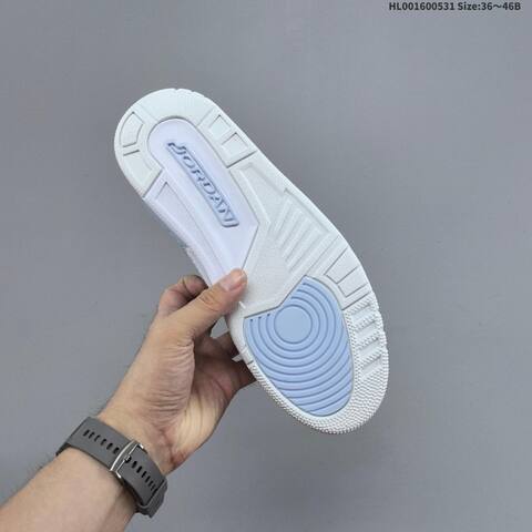 Jordan Legacy 312 Low Glacier Blue White Grey EU 36-46 Basketball - Unisex (BS-65841)