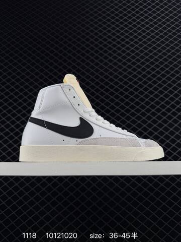 Nike Blazer Mid 77 Jumbo White Black EU 36-45 Casual - Unisex (BS-74151)