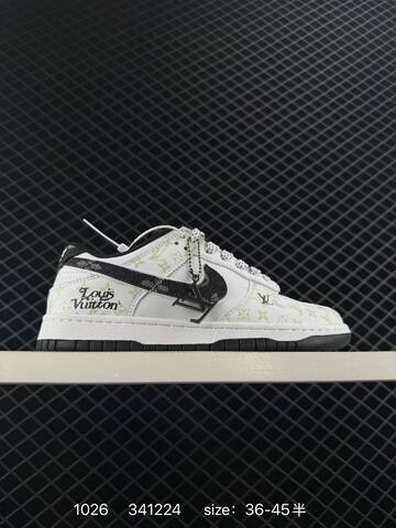 Nike SB Dunk Low Cream White Brown Black Multi EU 36-45 Skate - Unisex (BS-74547)