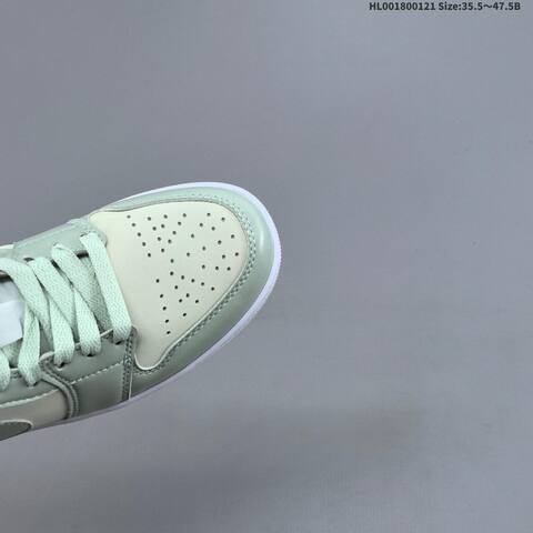Jordan Air Jordan 1 Low SE Seafoam Mint Green White 35 5 47 5 Lifestyle - Unisex (BS-66901)