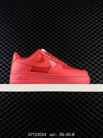 Nike Air Force 1 07 Triple Red EU 36-45 Lifestyle - Unisex (BS-70275)