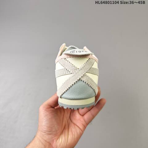 Onitsuka Tiger Mexico 66 Cream Beige Pink Gray EU 36-45 Sneaker Casual Sneakers - Unisex (BS-69329)