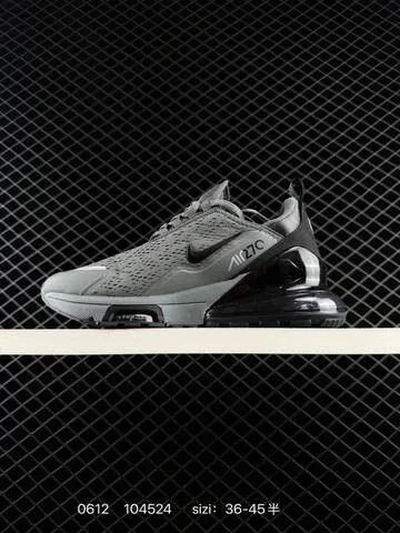 Nike Air Max 270 Grey Black White Pink EU 36-45 Running - Unisex BS-70826