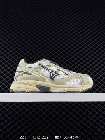 Mizuno Racer S 1906 Black Grey White Silver EU 36-45 Running Shoe Running Sneakers - Unisex (BS-73540)