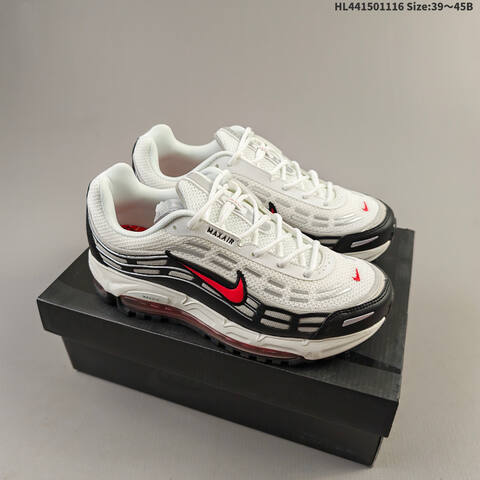Nike Air Max TL 2 5 FZ4110-102 White Red Black Silver EU 39-45 Sneaker - Unisex (BS-63645)