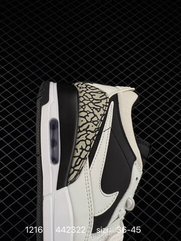 Jordan Air Jordan Legacy 312 Low White Black Light Grey EU 36-45 Basketball Shoe - Unisex (BS-80049)