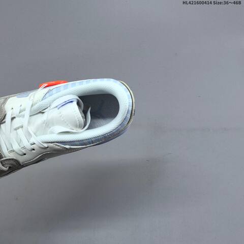 Nike Air Jordan Legacy 312 Low White Grey Light Blue 36 46B Basketball - Women's (BS-66188)