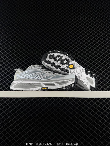 HOKA ONE ONE Mafate Speed 2 Low TPU White Dark Navy EU 36-45 Trail Shoe Trail Running Sneakers - Unisex (BS-86175)
