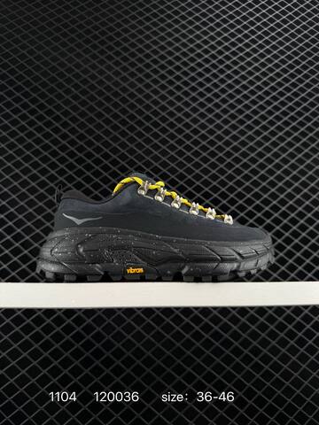 HOKA ONE ONE Tor Summit Brown Black Yellow EU 36-46 Trail Shoe Trail Running Sneakers Unisex BS-86397