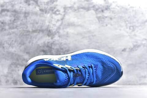 HOKA Rincon 4 Blue White Neon Yellow Black Running Shoe Running Sneakers (BS-59415)