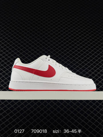 Nike Court Borough White Black EU 36-45 Casual - Unisex (BS-72929)