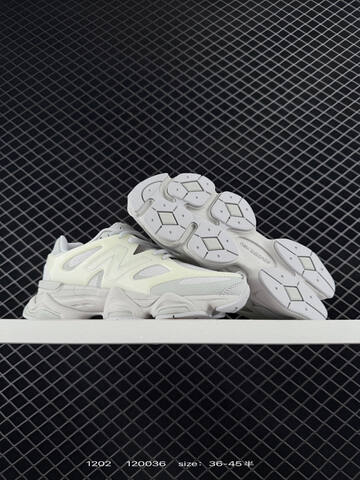 New Balance 9060 Light Grey Off White EU 36-45 Sneaker - Unisex (BS-82532)