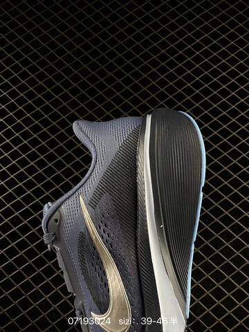 Nike Air Zoom Pegasus 42 Dark Grey Metallic Silver Light Blue White Black EU 39-46 Running - Unisex (BS-70171)