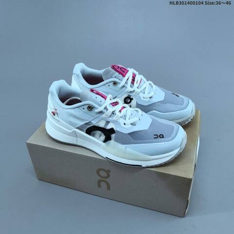 On Running THE ROGER Pro 2 Black White Yellow Pink EU 36-46 Tennis Shoe Casual Sneakers - Unisex (BS-69722)
