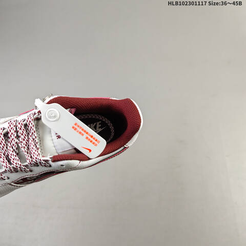 Nike Air Force 1 07 LX White Dark Red Pink EU 36-45 Sneaker - Unisex BS-63575